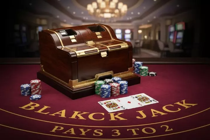 Blackjack Dealer Shoe