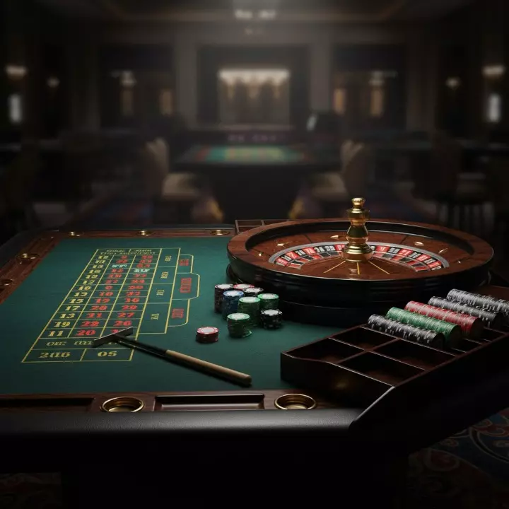 Luxury Roulette Table