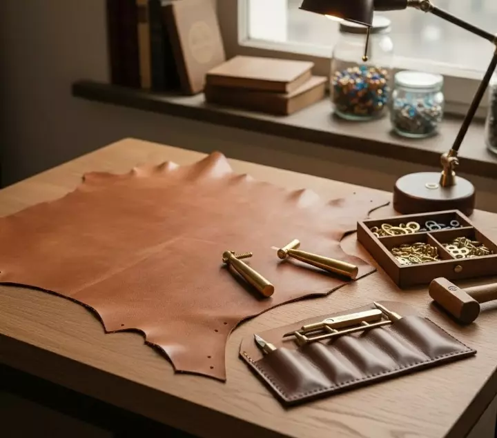 Narzędzia do pracy w skórze